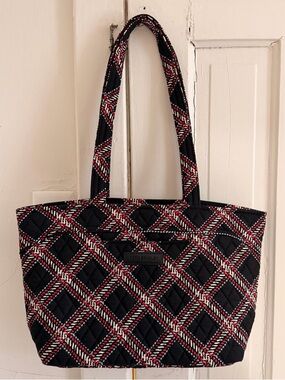 Vera Bradley Minsk Plaid Shoulder Tote Bag